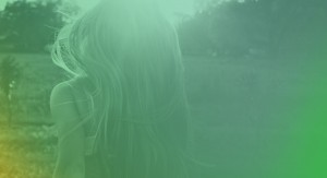 Girl in field